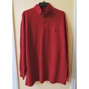 Polo by Ralph Lauren Men Big Tall Red Sweater 2XLT